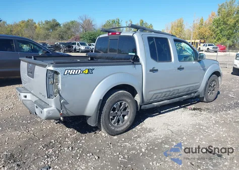 2020 Nissan Frontier Pro-4X из США, поврежденный, VIN 1N6ED0EB3LN723883